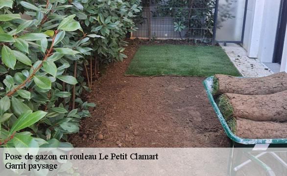 Pose de gazon en rouleau le-petit-clamart-92140 Garrit paysage
